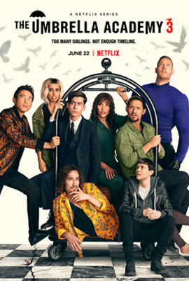 ดูซีรี่ย์ The Umbrella Academy 3 (2022) เดอะ อัมเบลล่า อคาเดมี่ ซีซั่น 3 จบซีซั่นดูหนังออนไลน์2022